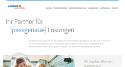 Desktop Screenshot of heagwohnbau.de